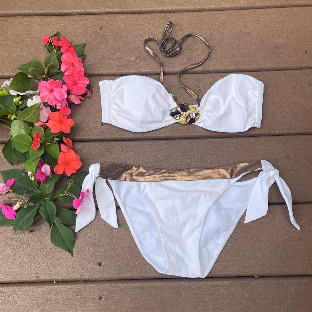 Sauvage bikini white size S